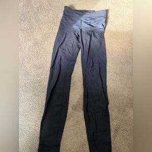Lululemon Navy Fleece Lined Leggings